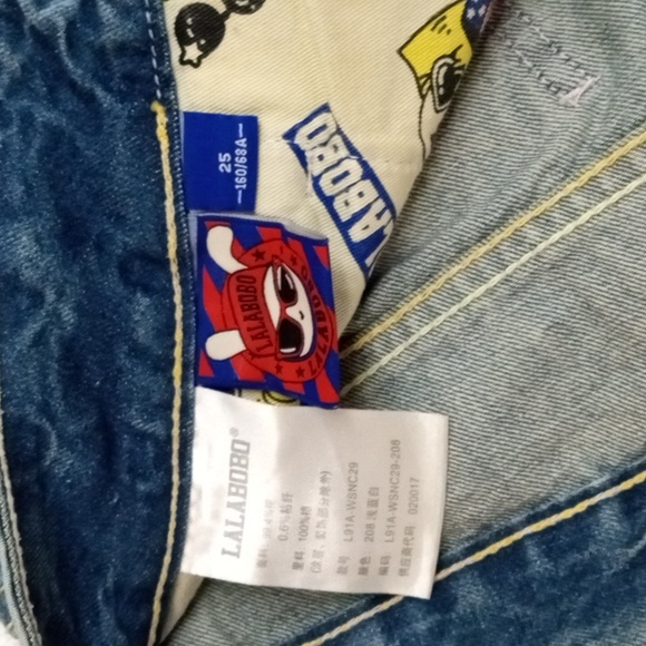 LALABOBO Brand Jeans Size 25 - Picture 6 of 12